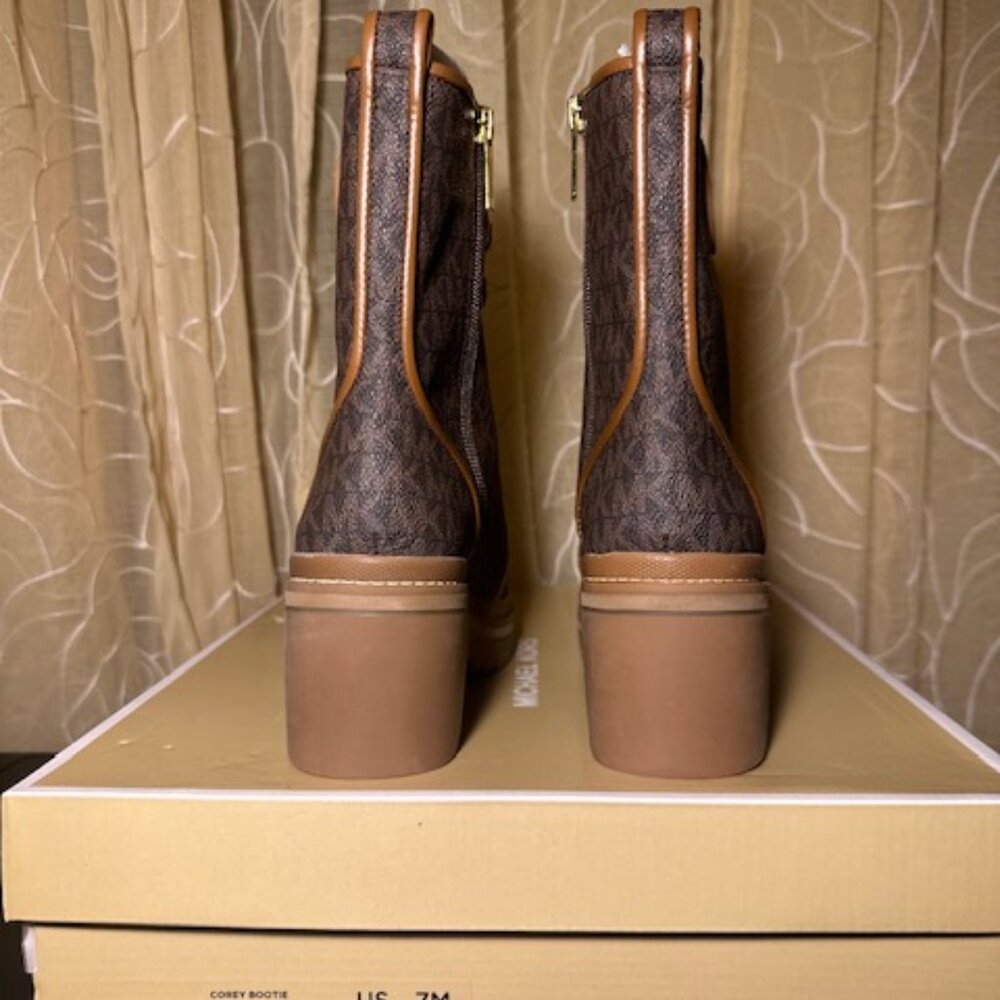 MK LOGO COMBAT BOOTS - Picture 7 of 9